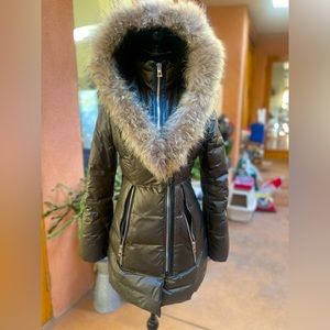 RUDSAK Dark Green, Canada Down puff Jacket, XS